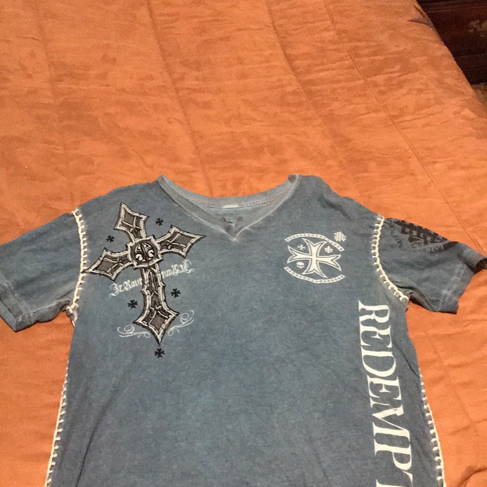 “Raw state” by Affliction tee